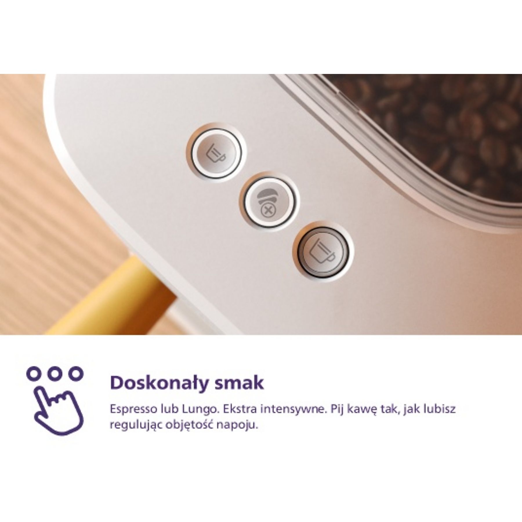 Philips Ekspres do kawy Baristina - Portafilter Drewno Jesionowe